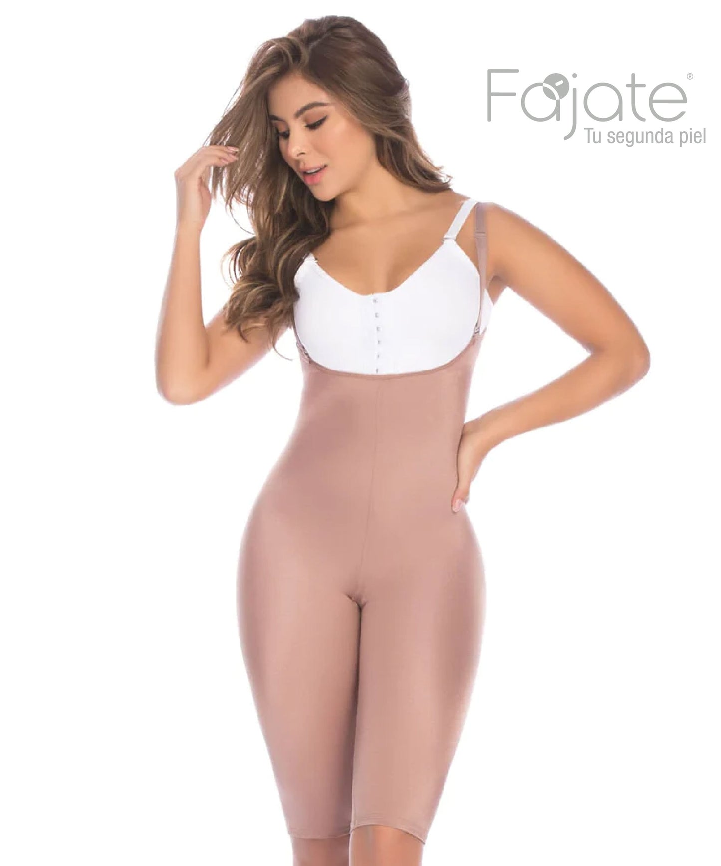 FAJA A LA RODILLA COSTURA INVISIBLE (Ref. 09084)