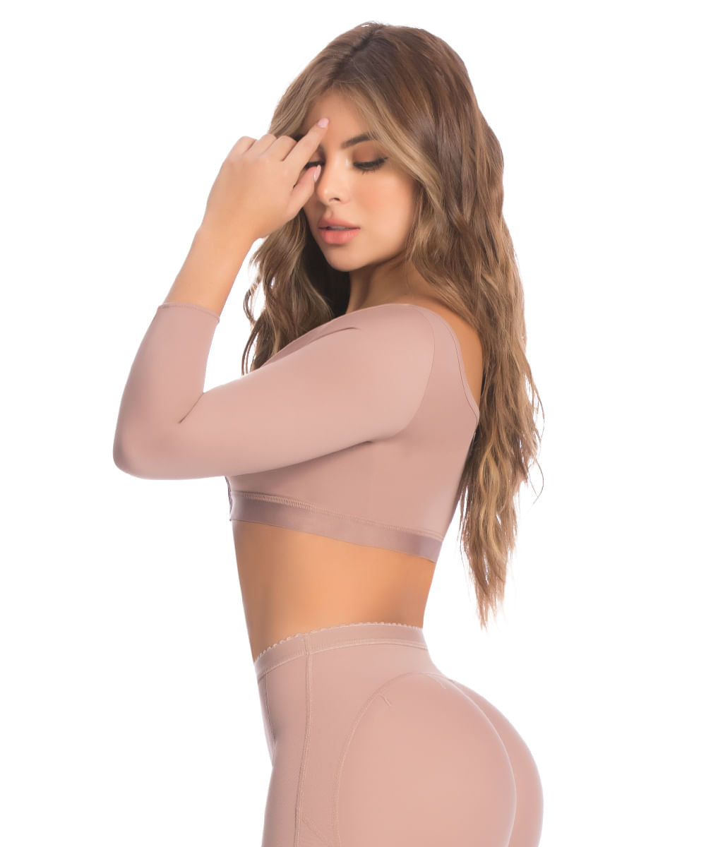 BRASIER POSTQUIRURGICO CON MANGAS (Ref. 09055)