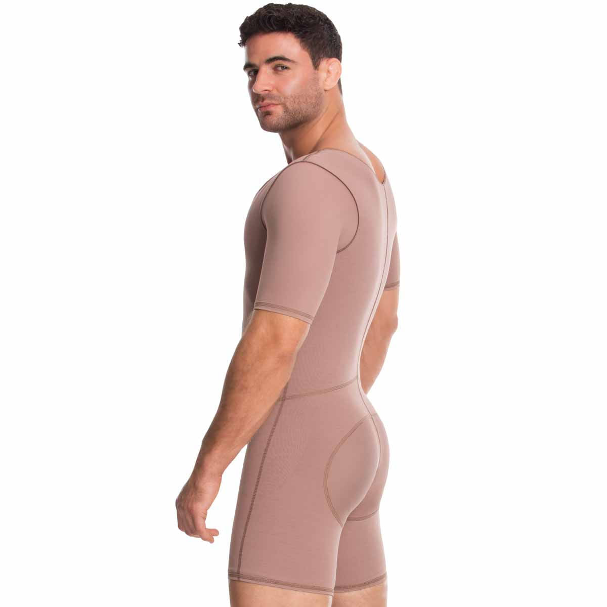 FAJA CABALLERO FULL BODY CON MANGA CORTA (Ref. 09018)