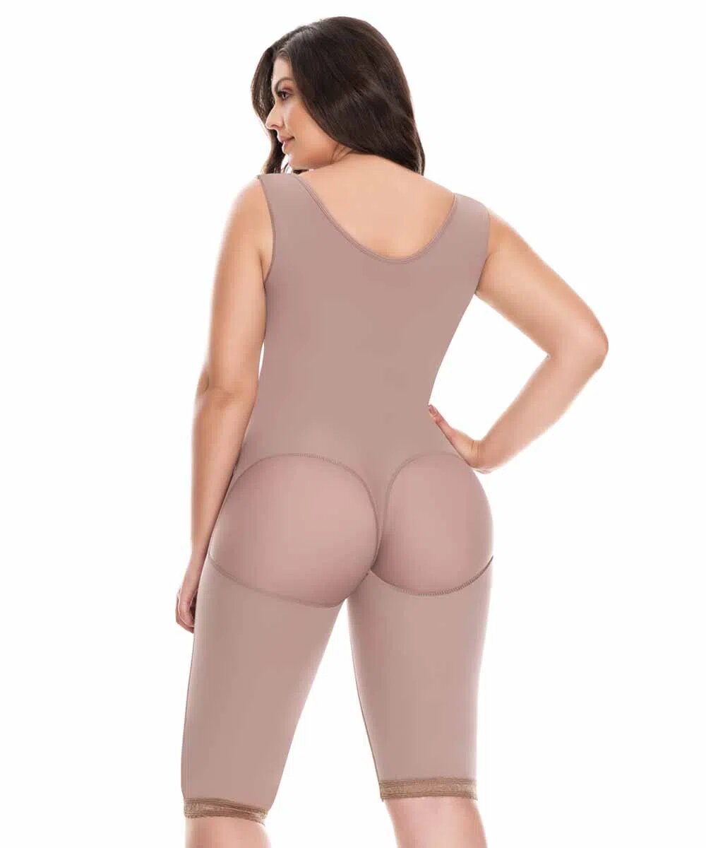 FAJA A LA RODILLA CUBRIMIENTO DE ESPALDA (Ref. 09186)